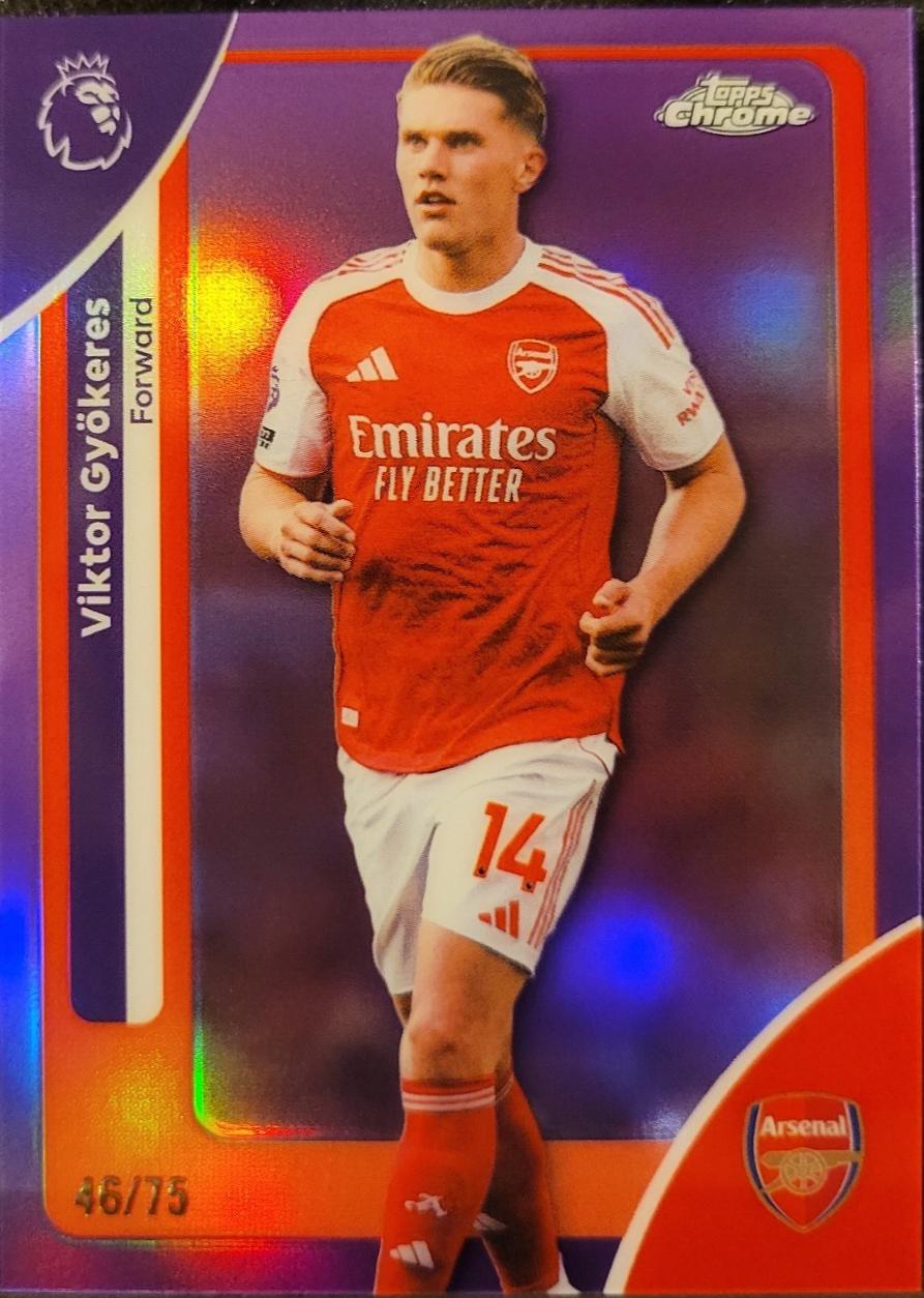 Viktor Gyokeres [Purple Refractor] #15