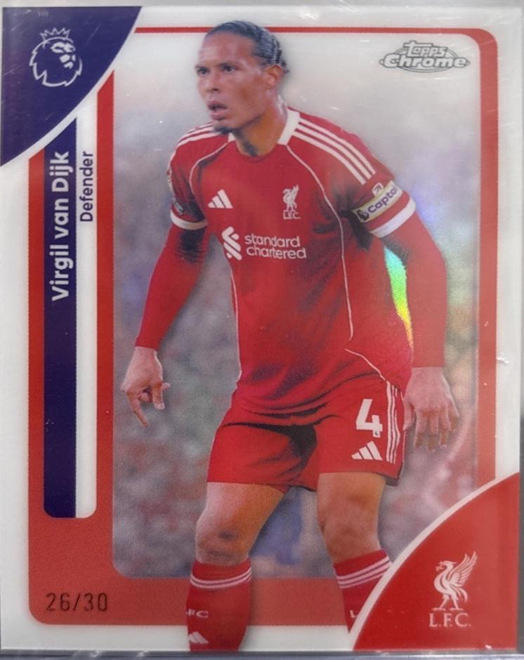 Virgil van Dijk [White Refractor] #116