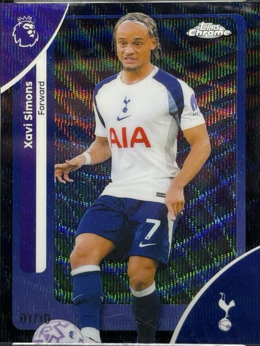 Xavi Simons [Black Wave Refractor] #175