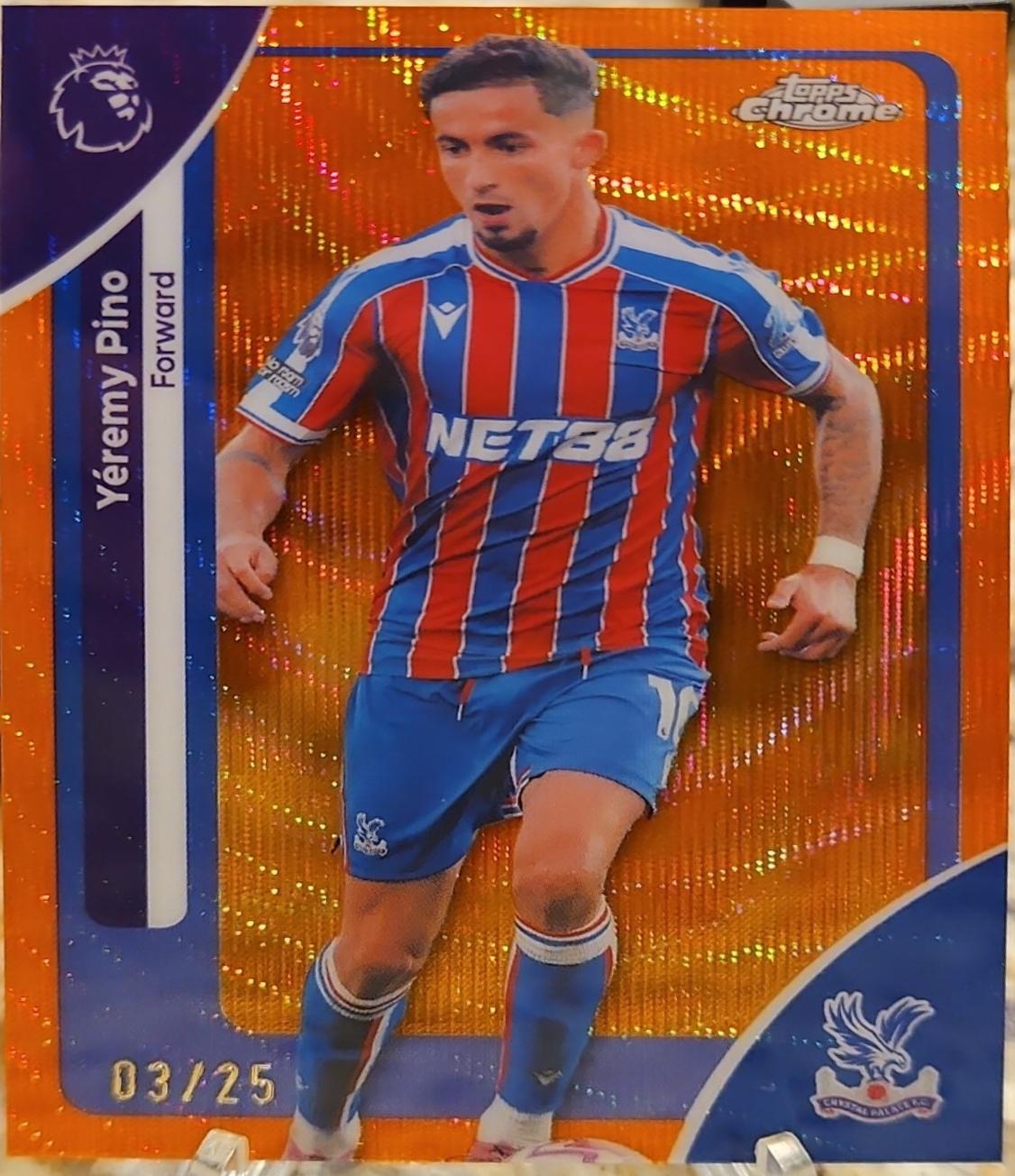 Yeremy Pino [Orange Wave Refractor] #73