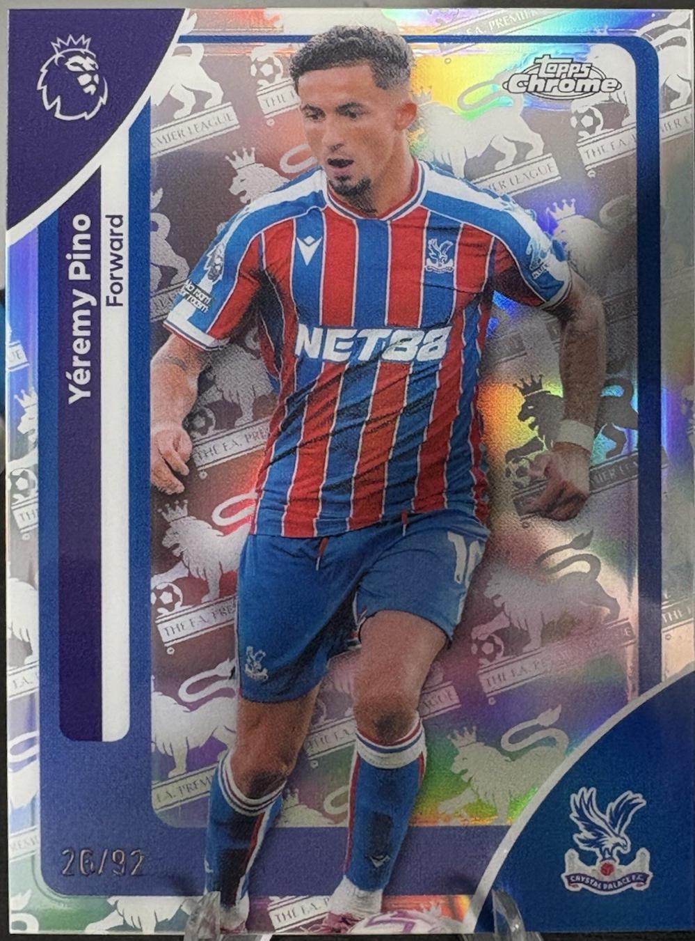 Yeremy Pino [Premier League Retrofractor] #73