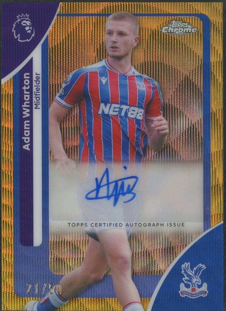 Adam Wharton [Gold Wave Refractor] #CA-WH