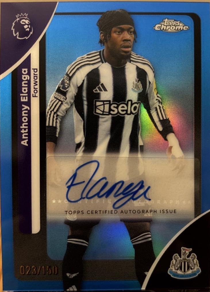 Anthony Elanga [Blue Refractor] #CA-AE