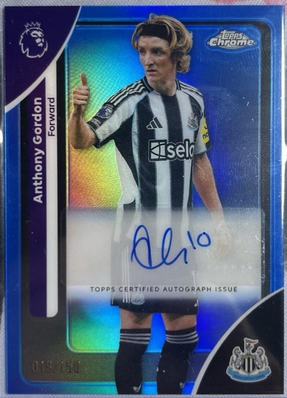 Anthony Gordon [Blue Refractor] #CA-AY