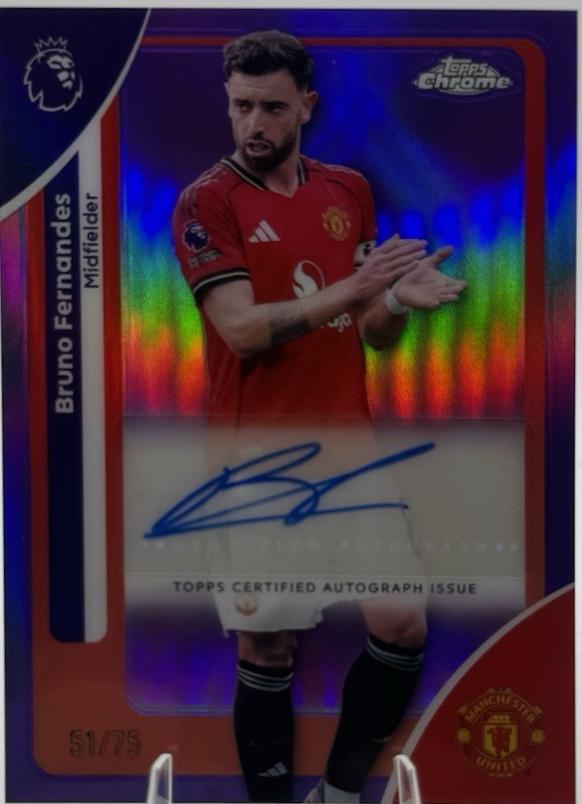 Bruno Fernandes [Purple Refractor] #CA-BF