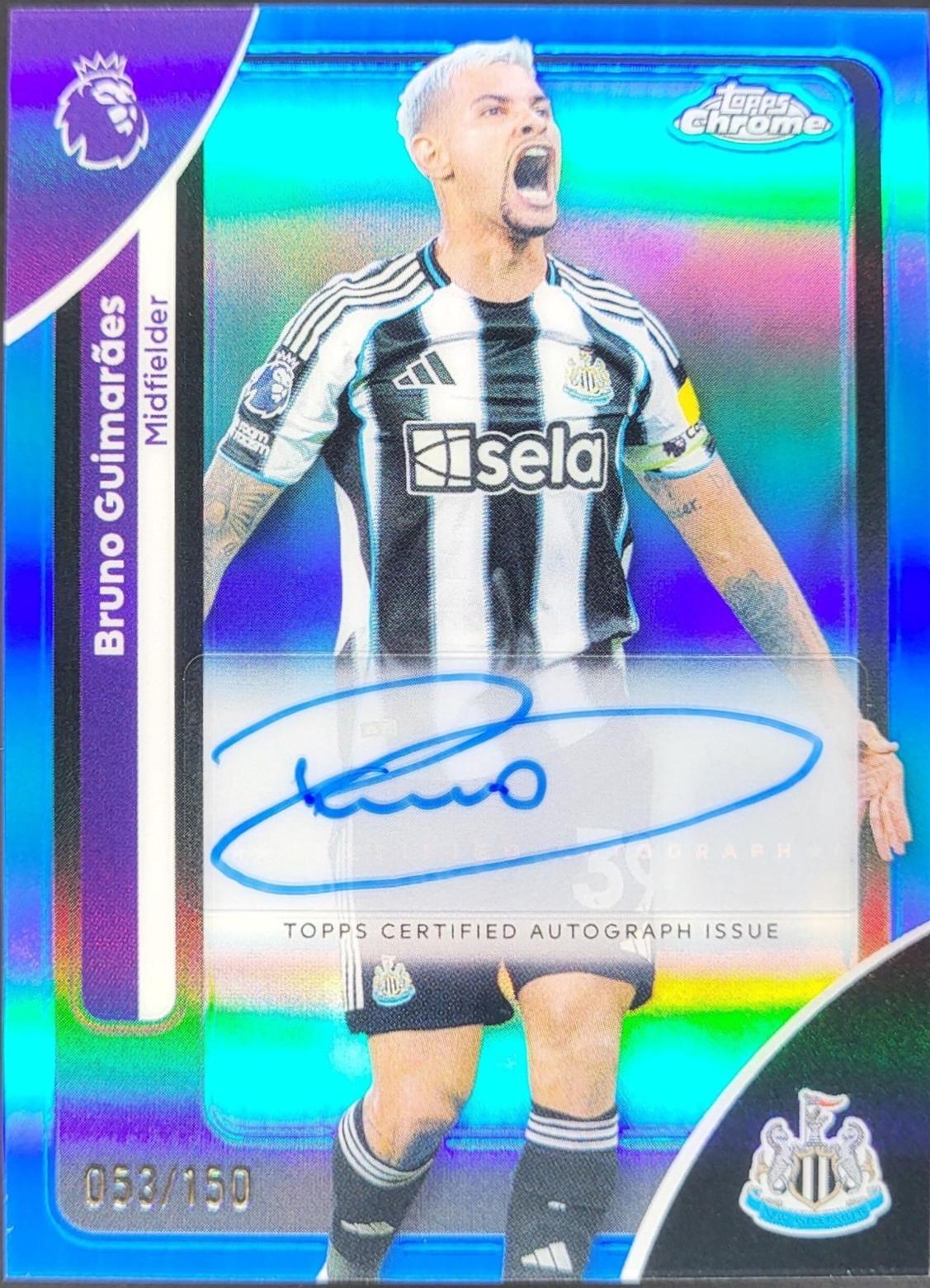 Bruno Guimaraes [Blue Refractor] #CA-BG
