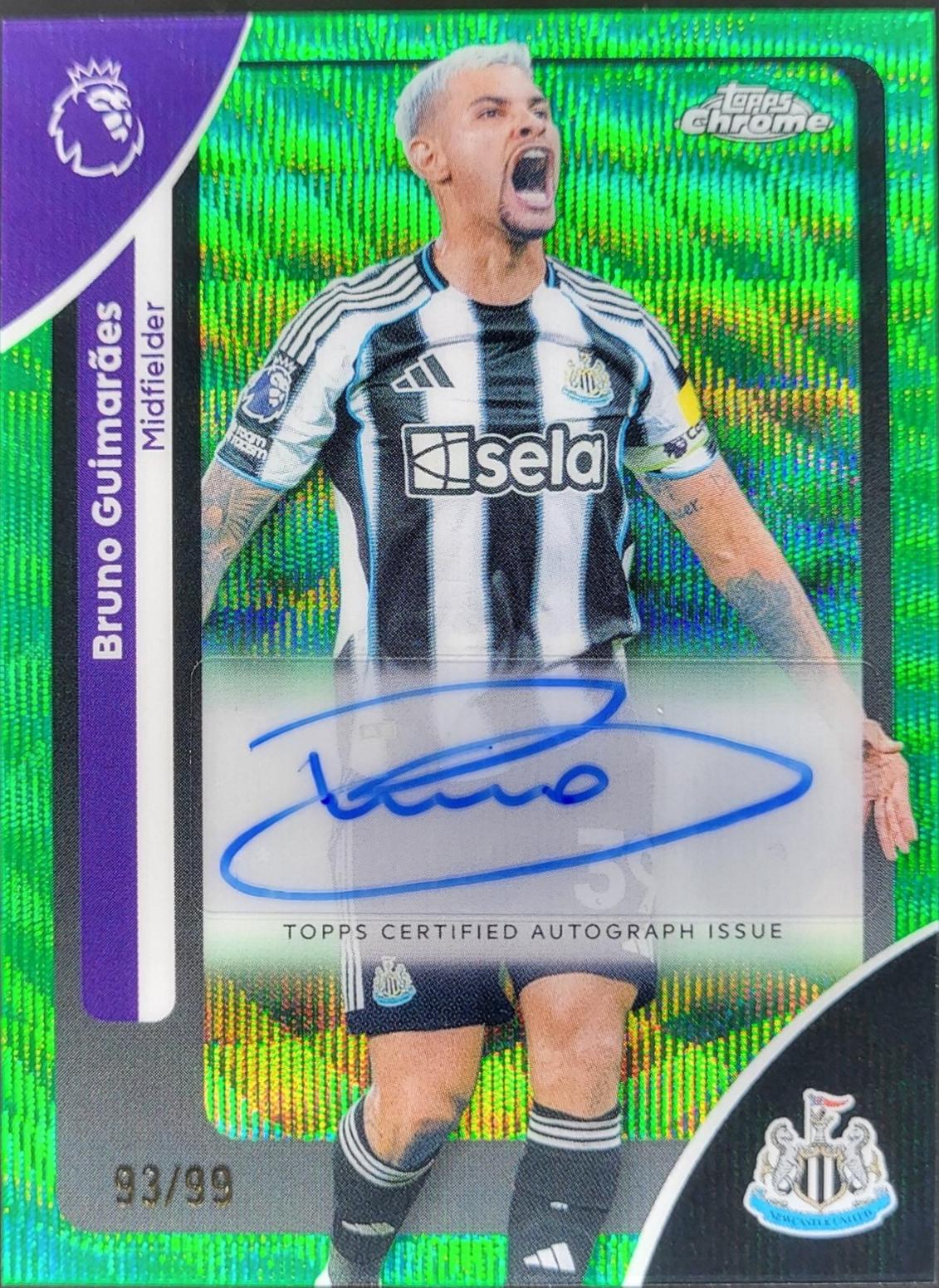 Bruno Guimaraes [Green Wave Refractor] #CA-BG