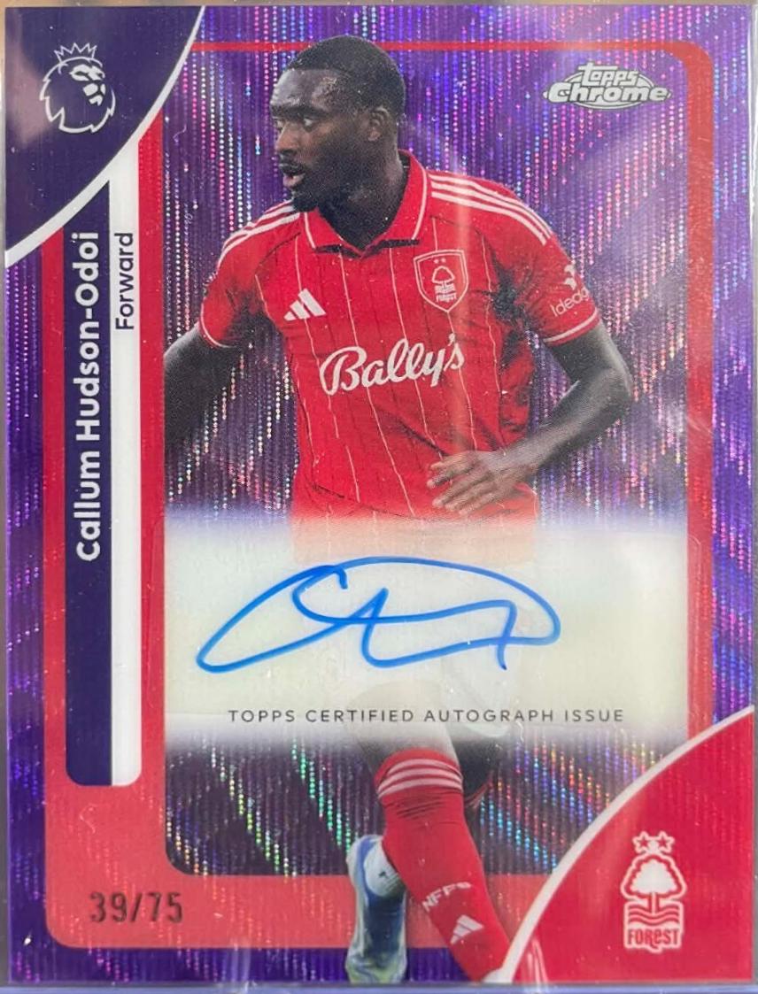 Callum Hudson-Odoi [Purple Wave Refractor] #CA-CHO