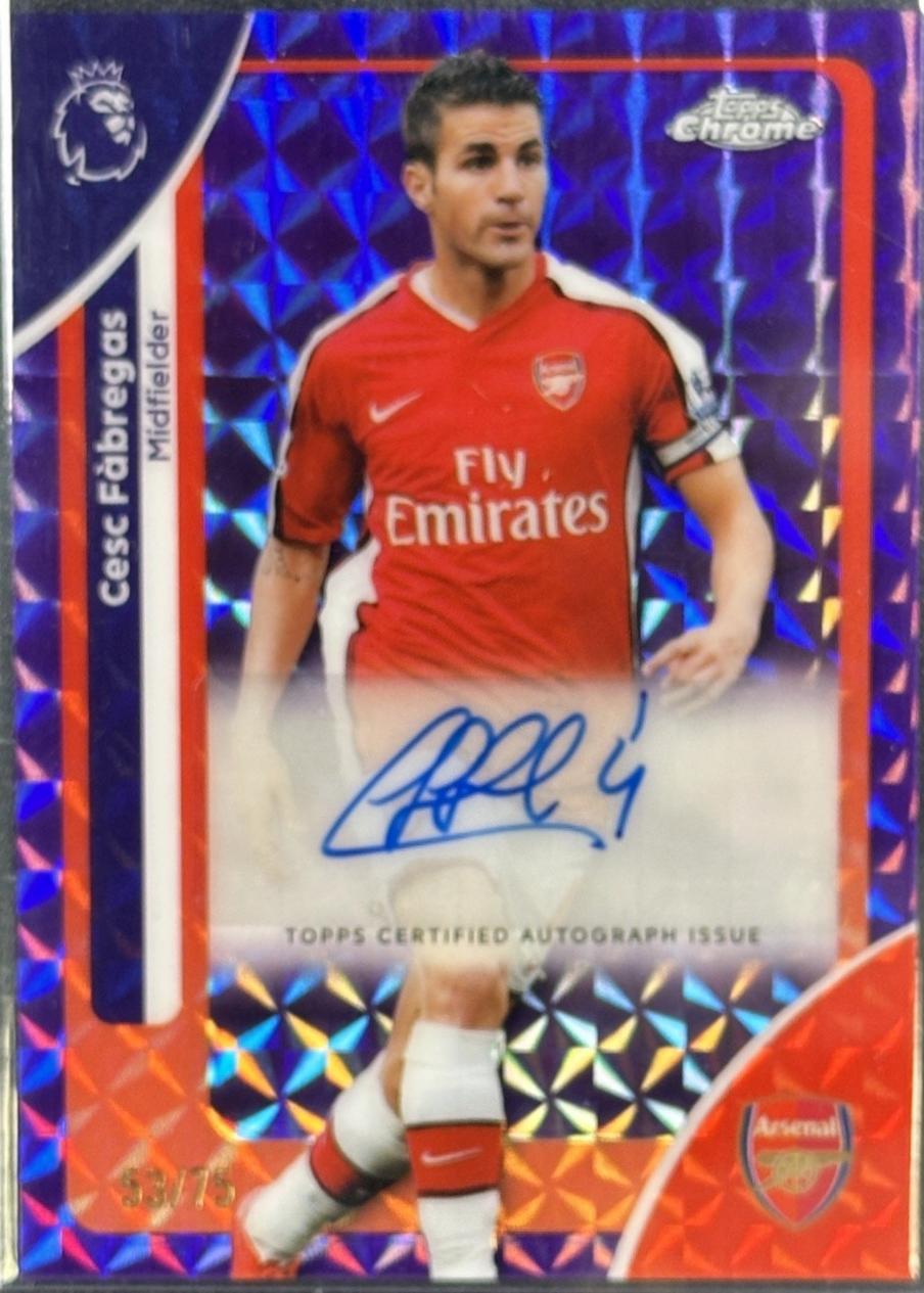 Cesc Fabregas [Purple Refractor] #CA-CF