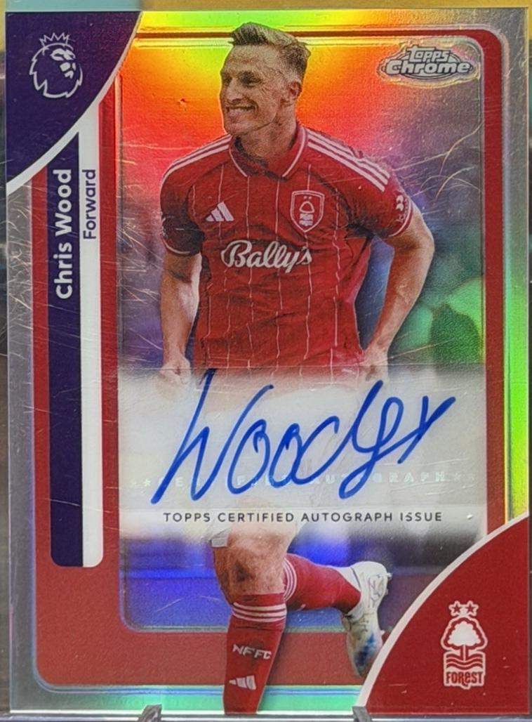 Chris Wood [Refractor] #CA-CW