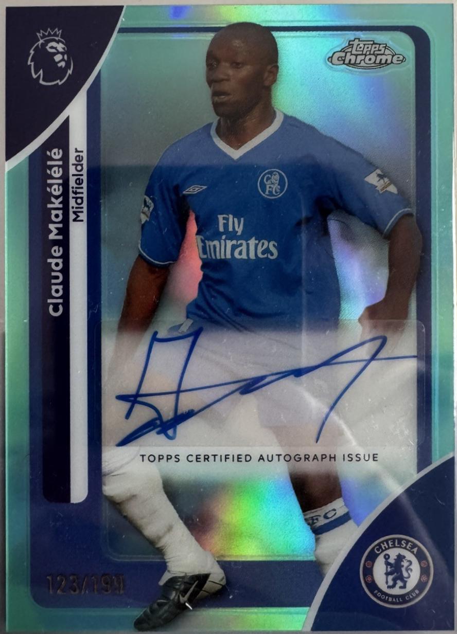 Claude Makelele [Aqua Refractor] #CA-CM