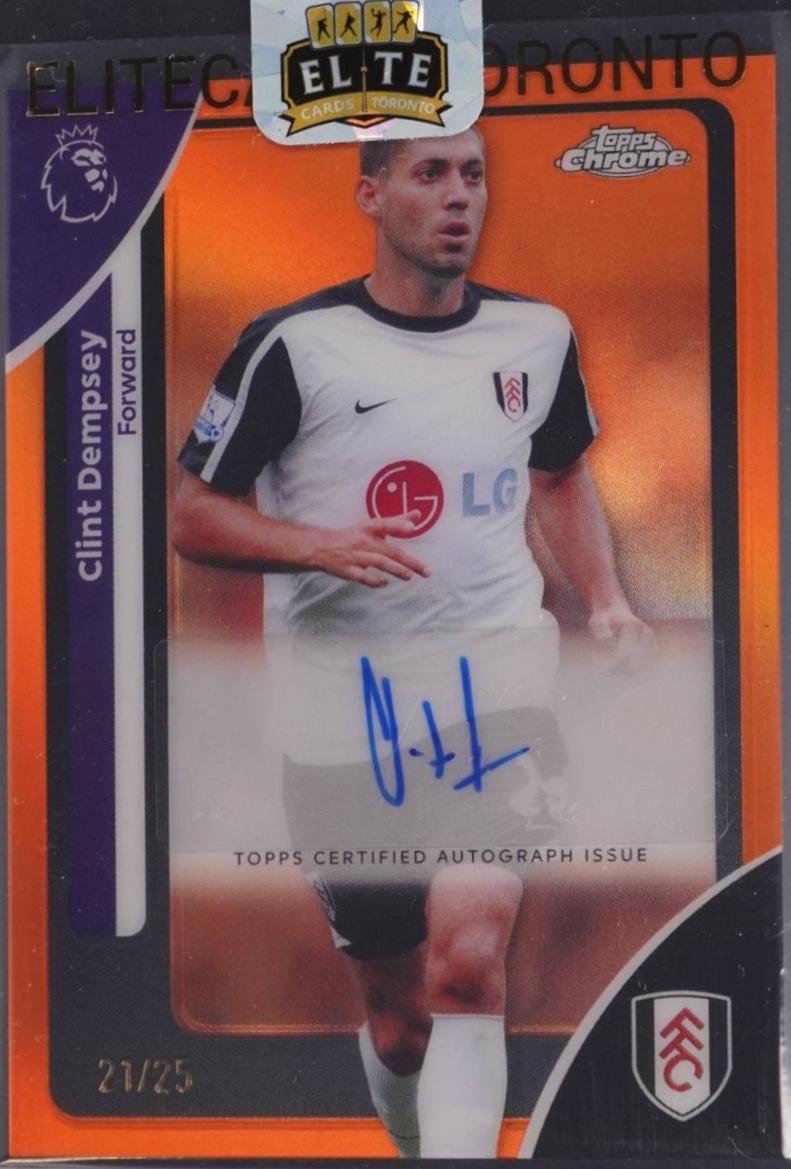 Clint Dempsey [Orange Wave Refractor] #CA-CD