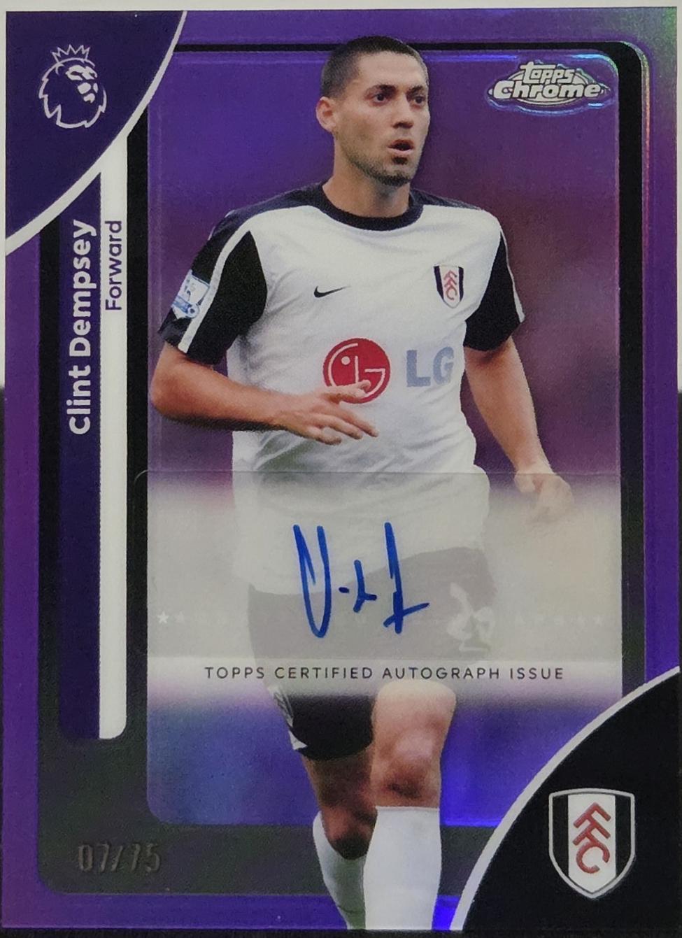 Clint Dempsey [Purple Refractor] #CA-CD