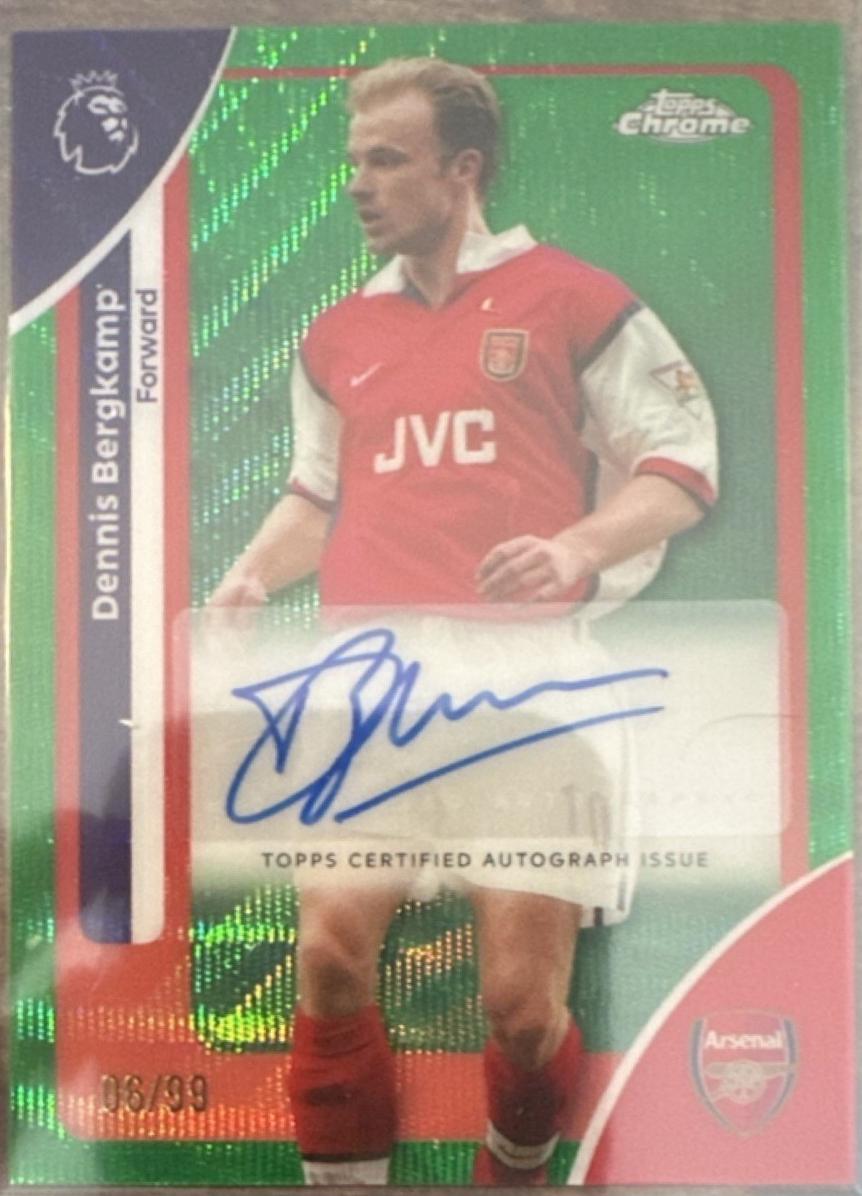 Dennis Bergkamp [Green Refractor] #CA-DE