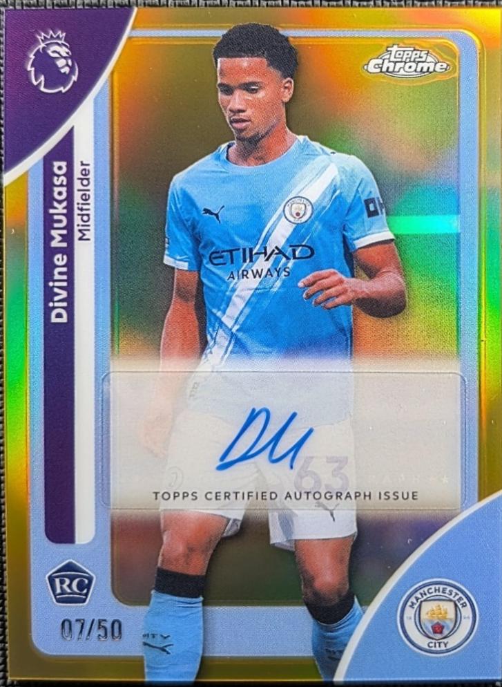 Divine Mukasa [Gold Refractor] #CA-DM