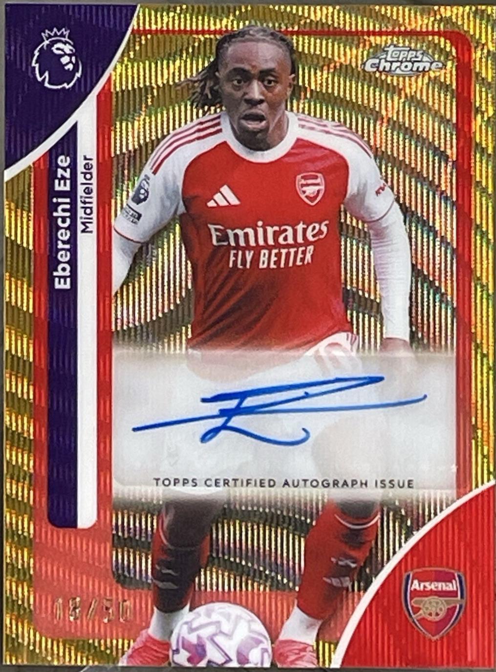 Eberechi Eze [Gold Refractor] #CA-EZE