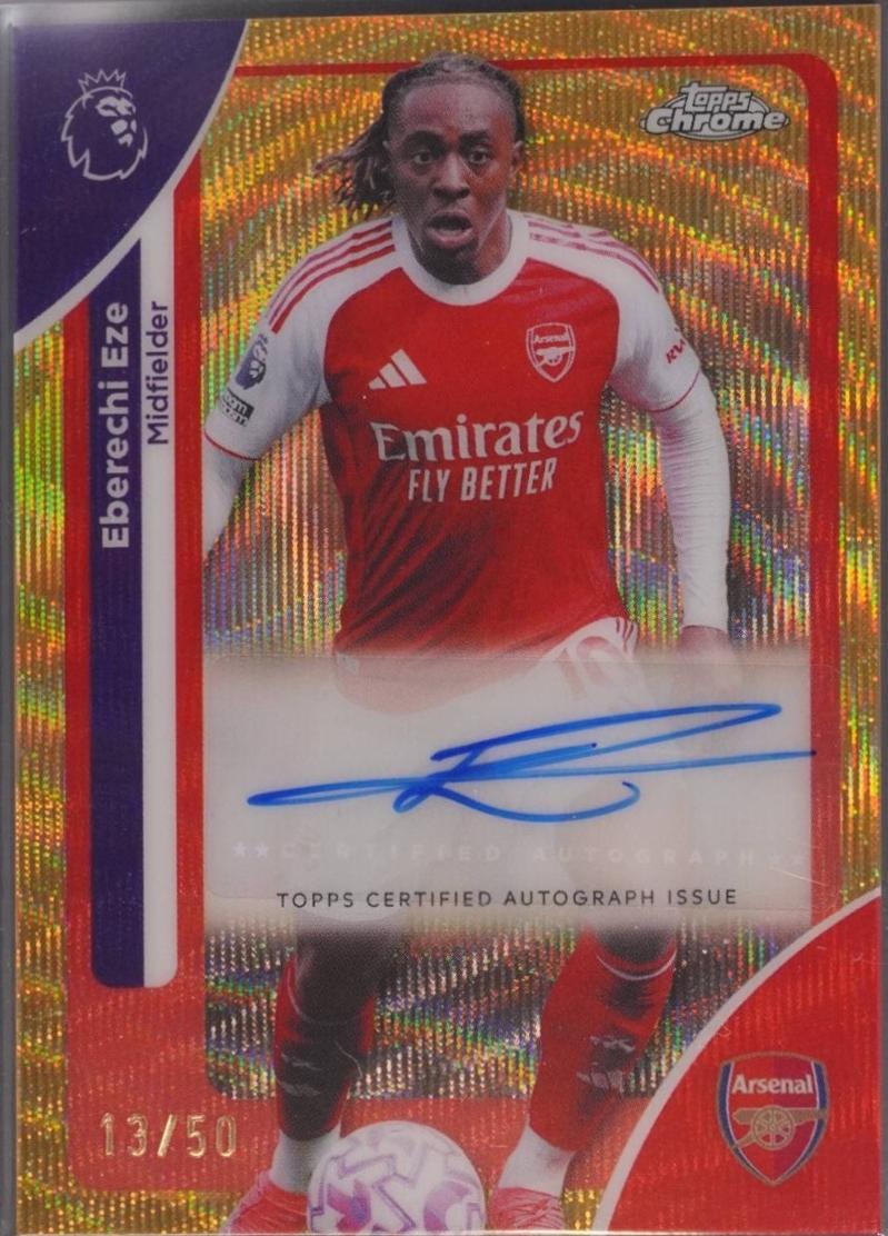 Eberechi Eze [Gold Wave Refractor] #CA-EZE