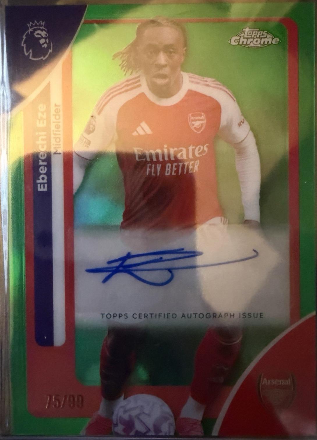 Eberechi Eze [Green Refractor] #CA-EZE