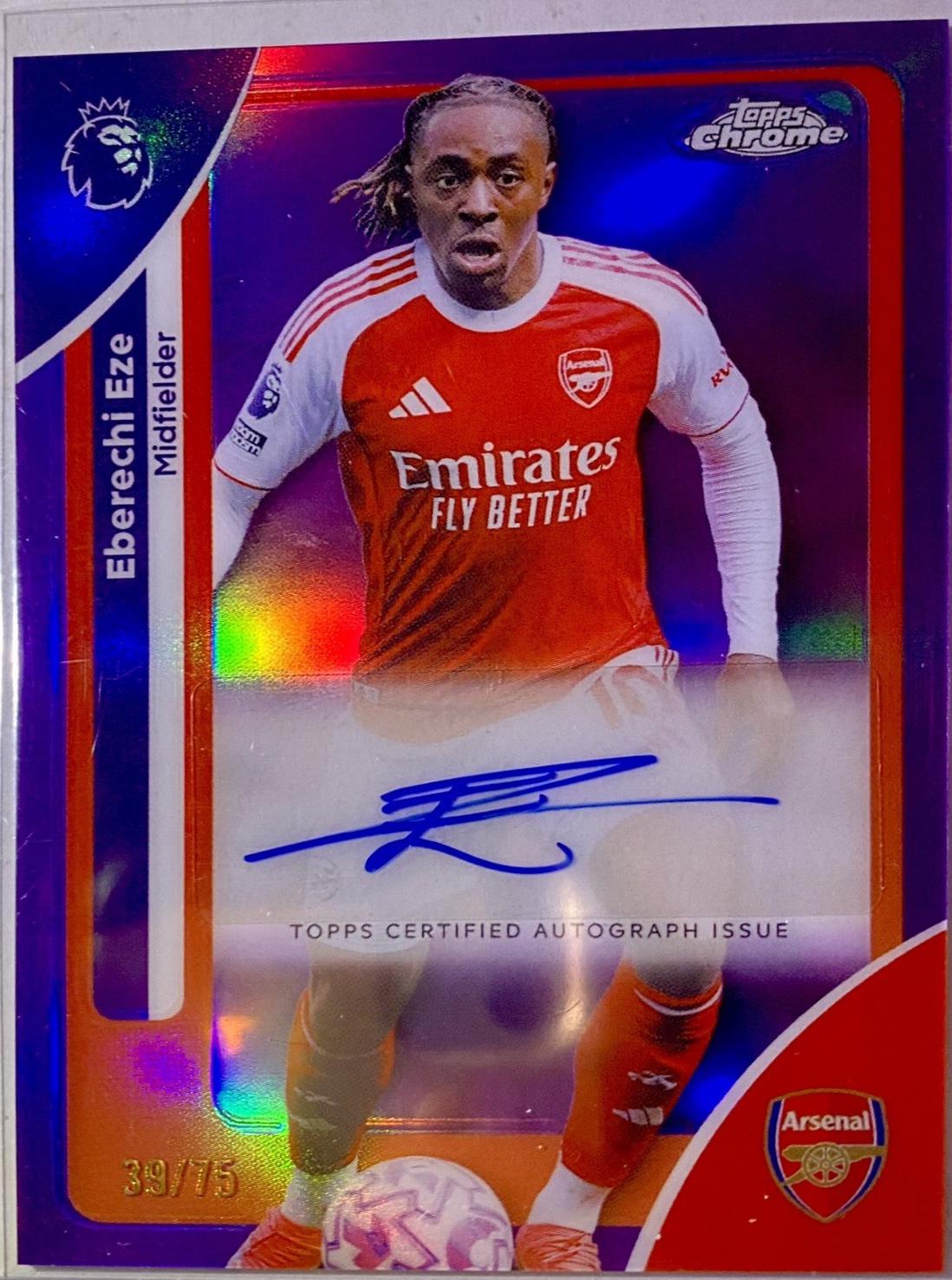 Eberechi Eze [Purple Refractor] #CA-EZE