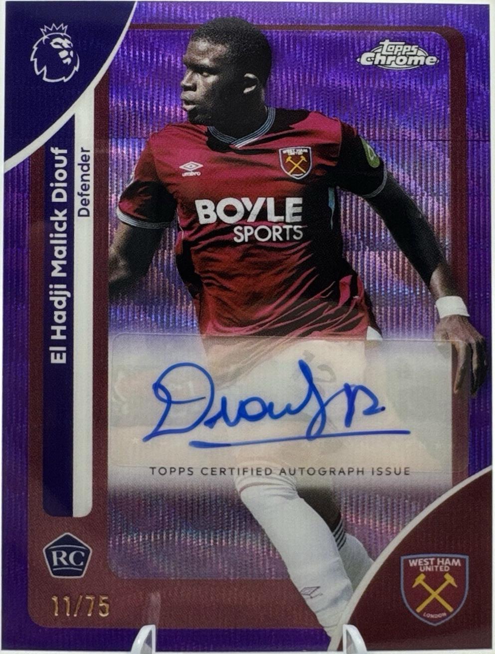 El Hadji Malick Diouf [Purple Refractor] #CA-UF