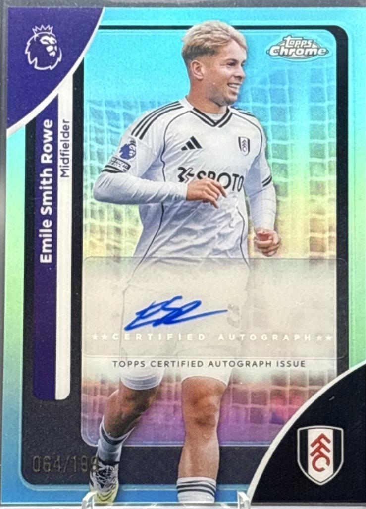 Emile Smith Rowe [Aqua Refractor] #CA-ES