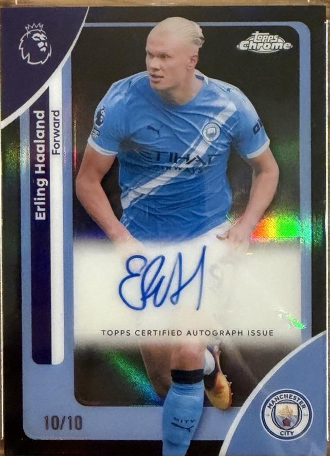Erling Haaland [Black Refractor] #CA-EH