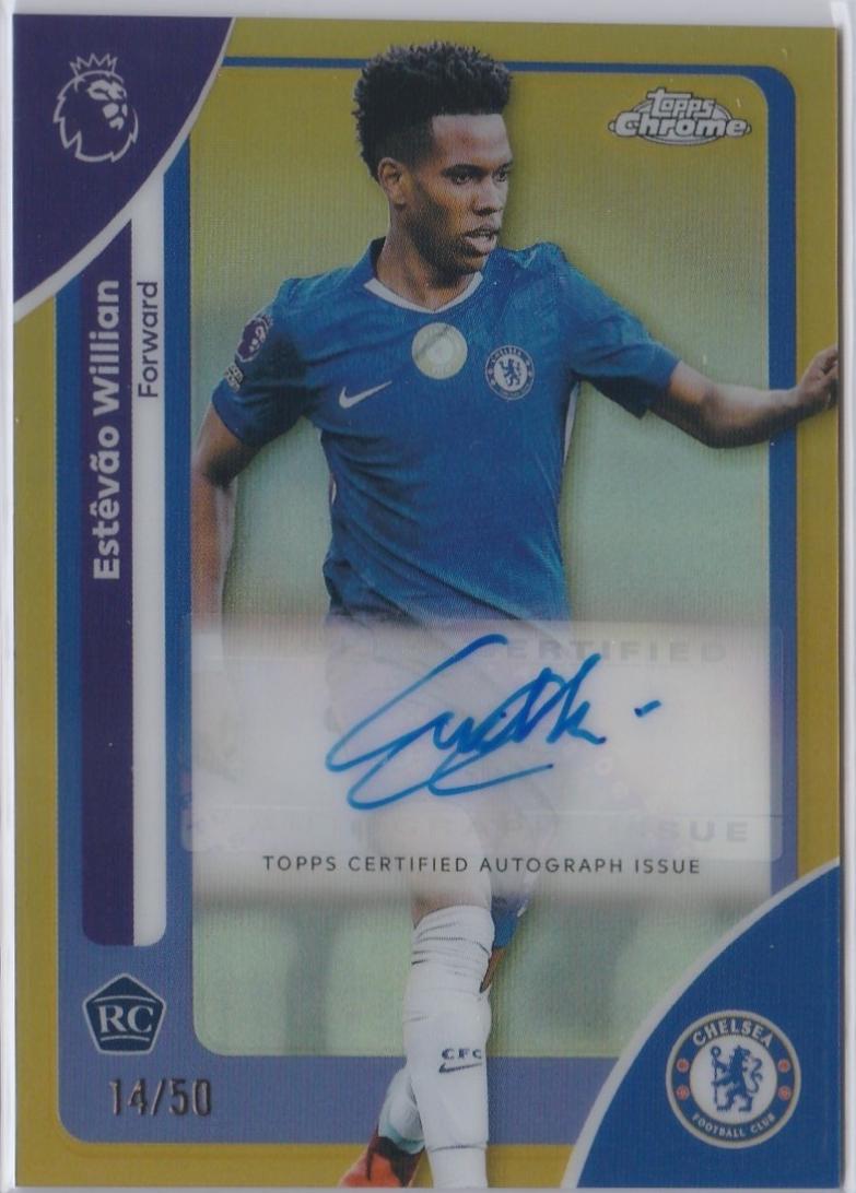 Estevao Willian [Gold Refractor] #CA-EV