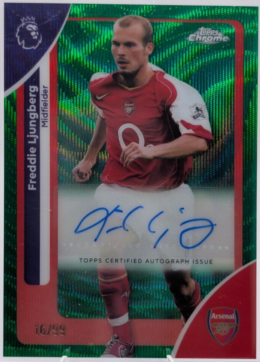 Freddie Ljungberg [Green Wave Refractor] #CA-LJ
