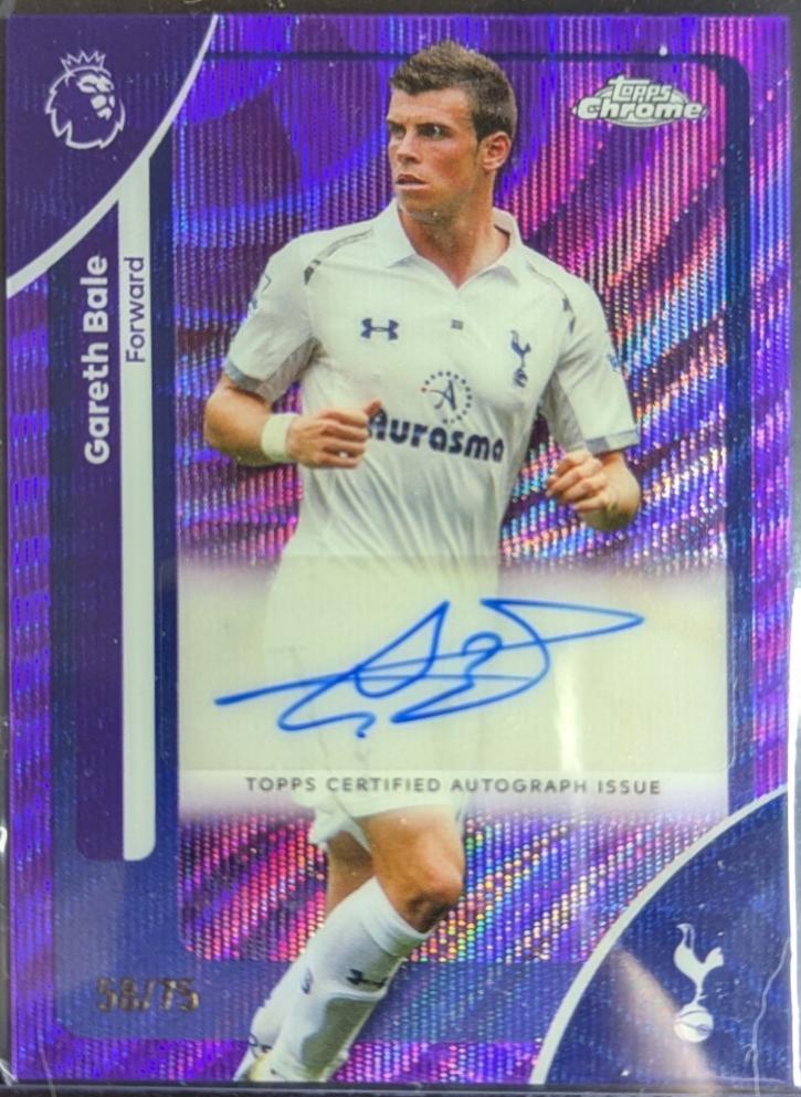 Gareth Bale [Purple Wave Refractor] #CA-GB