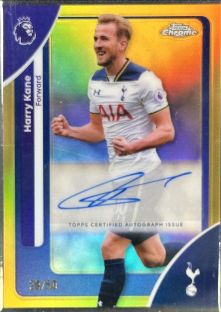 Harry Kane [Gold Refractor] #CA-HK
