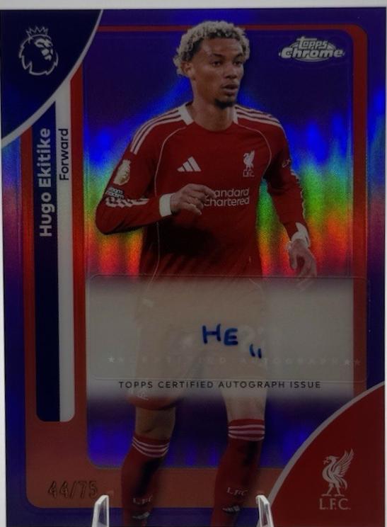 Hugo Ekitike [Purple Refractor] #CA-HE