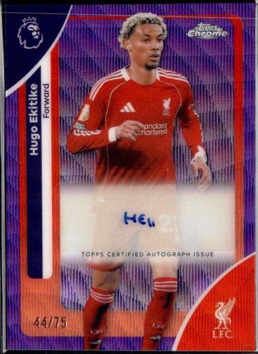 Hugo Ekitike [Purple Wave Refractor] #CA-HE
