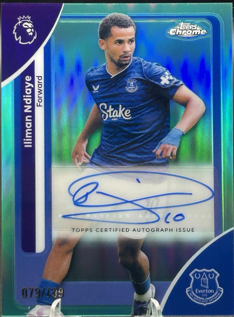 Iliman Ndiaye [Aqua Refractor] #CA-IN