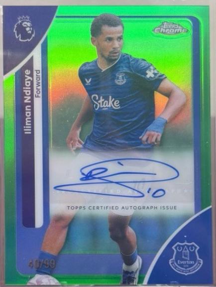 Iliman Ndiaye [Green Refractor] #CA-IN