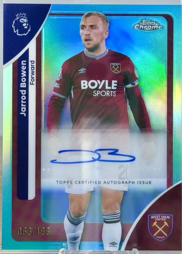 Jarrod Bowen [Aqua Refractor] #CA-BO