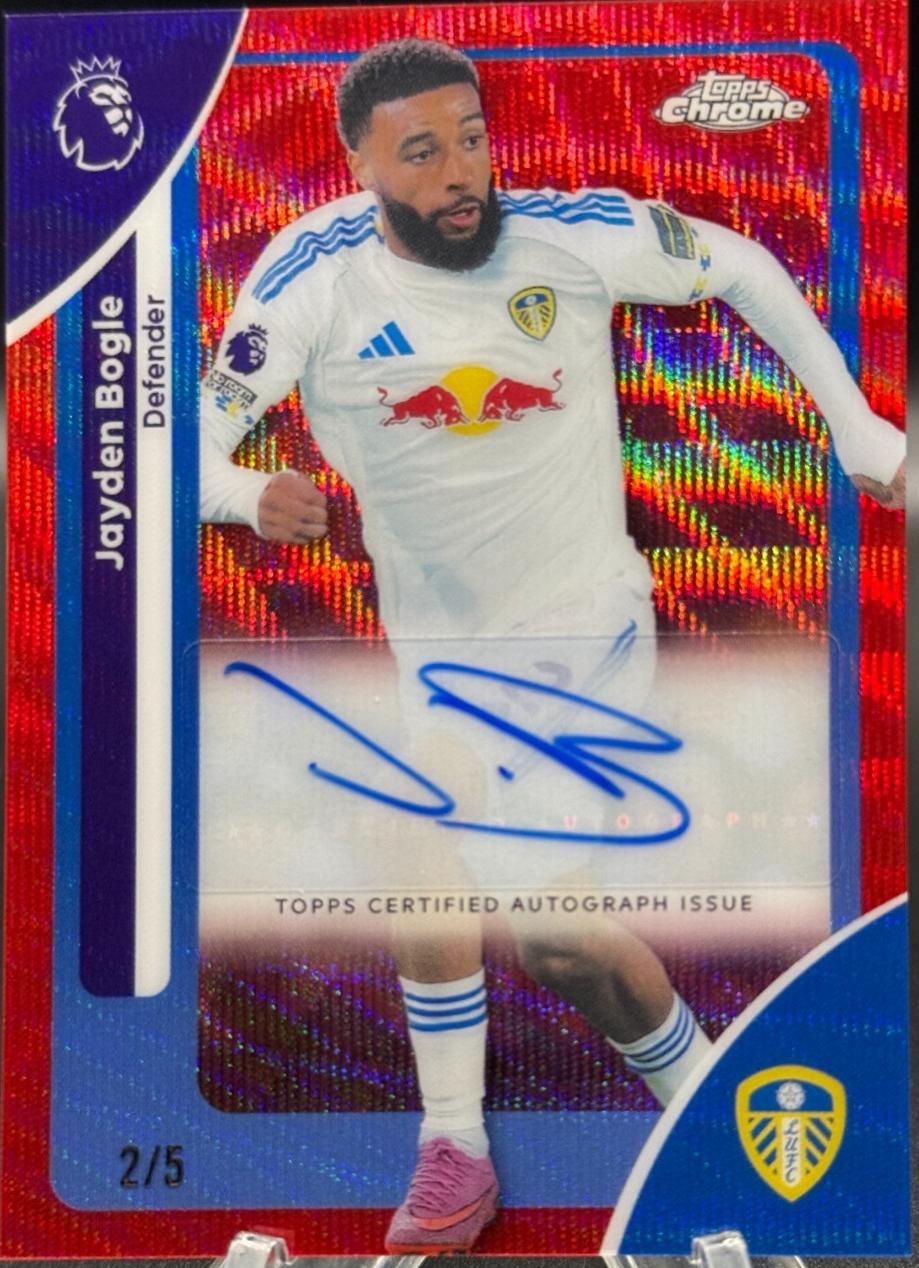 Jayden Bogle [Red Wave Refractor] #CA-BL