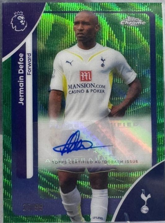 Jermain Defoe [Green Wave Refractor] #CA-JD