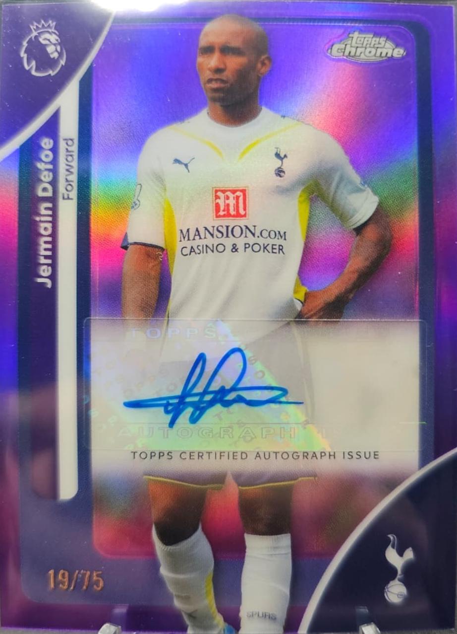 Jermain Defoe [Purple Refractor] #CA-JD
