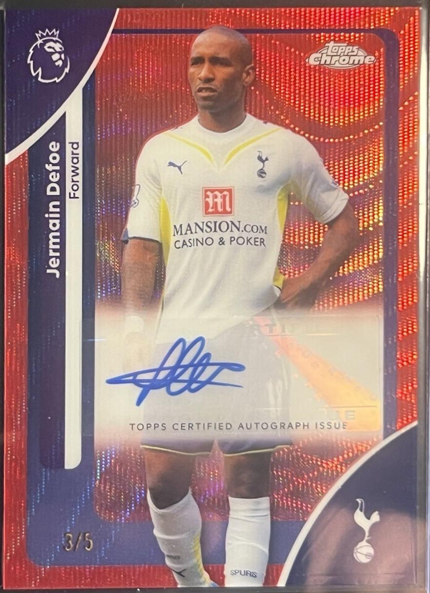 Jermain Defoe [Red Refractor] #CA-JD
