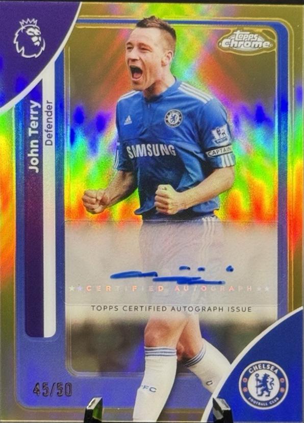 John Terry [Gold Refractor] #CA-JT