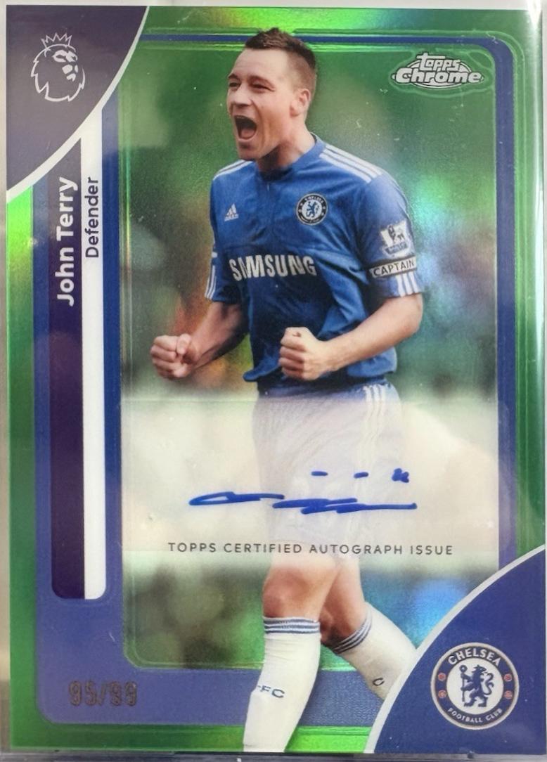 John Terry [Green Refractor] #CA-JT