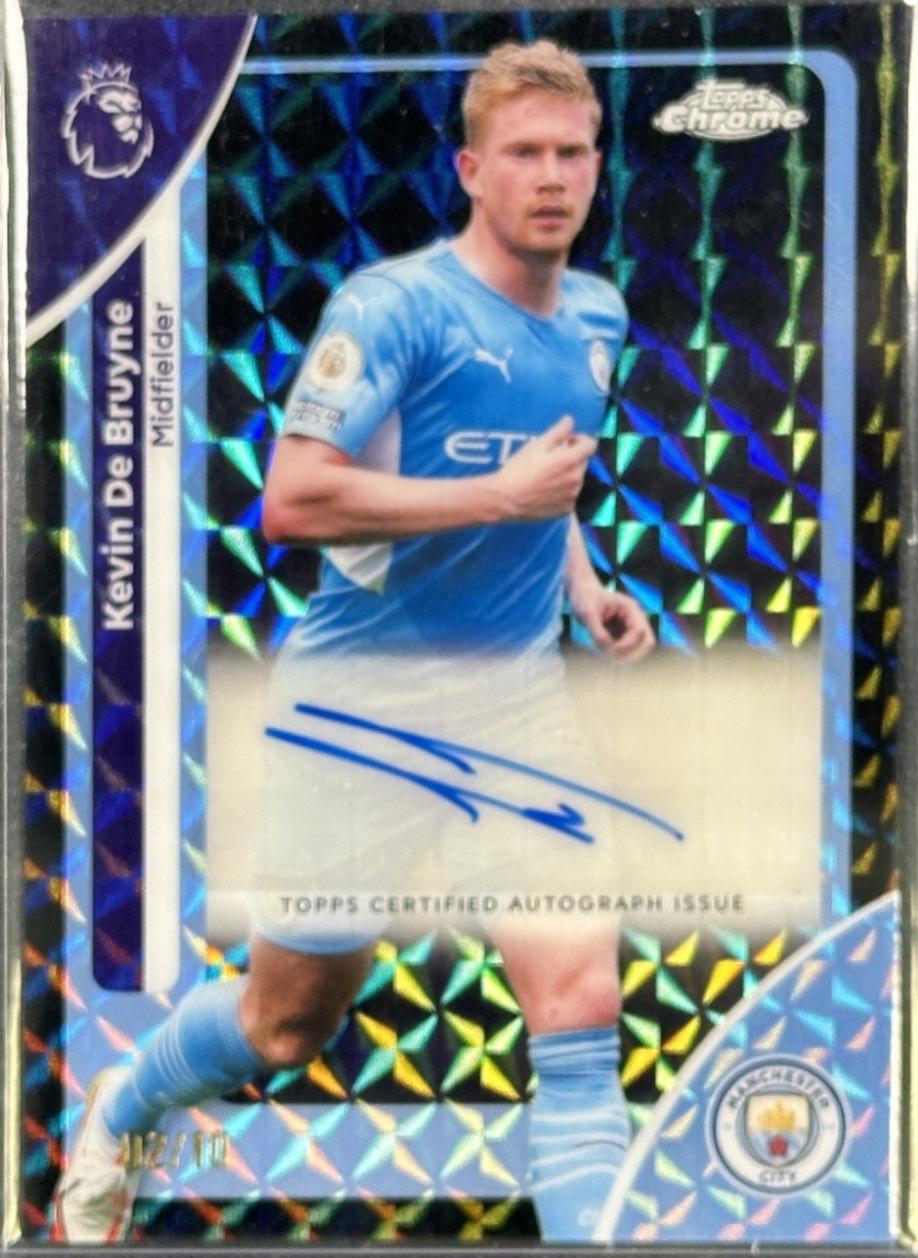 Kevin De Bruyne [Black Refractor] #CA-KDB