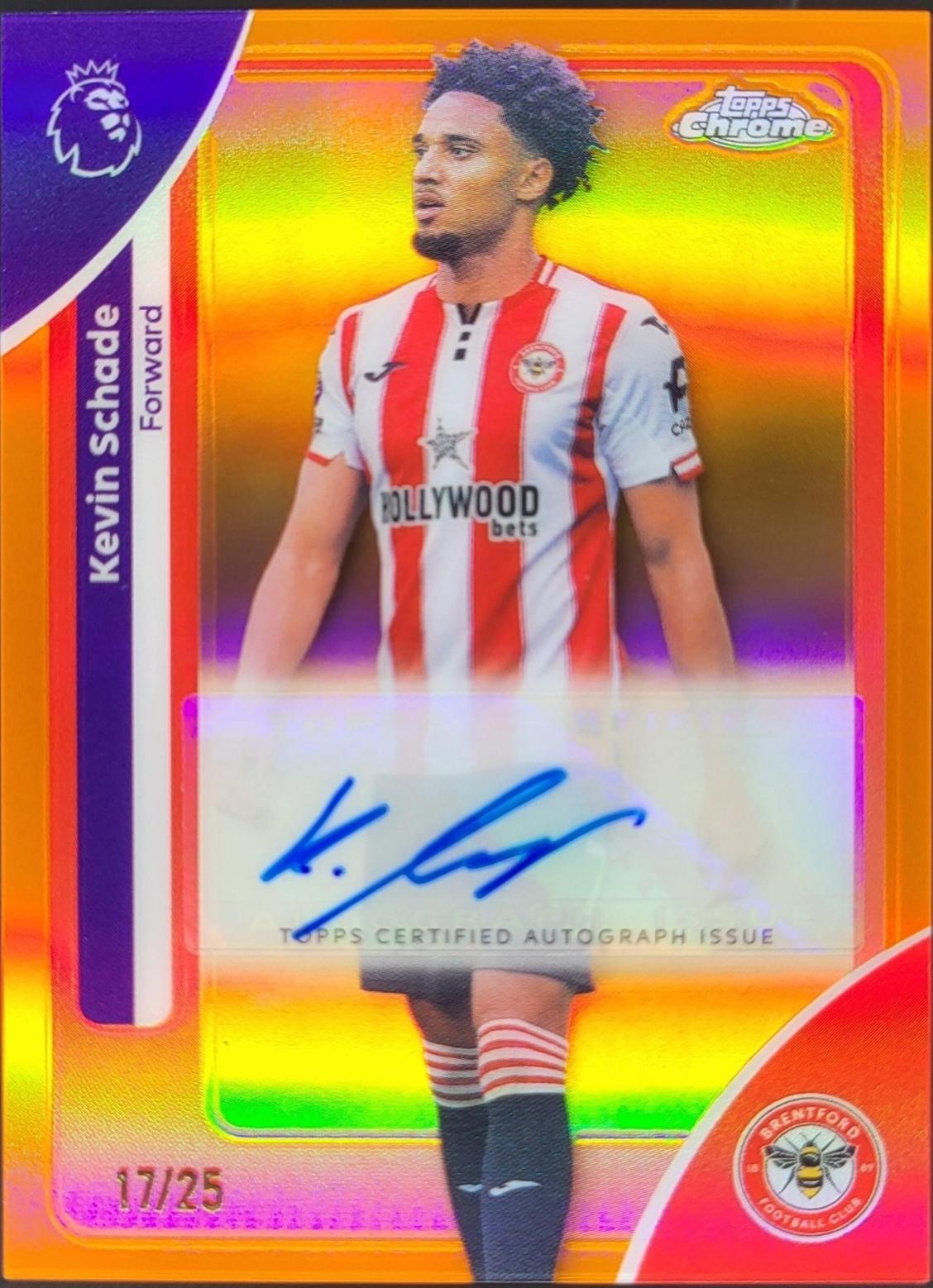 Kevin Schade [Orange Refractor] #CA-KS