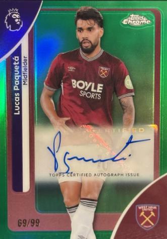 Lucas Paqueta [Green Refractor] #CA-LP