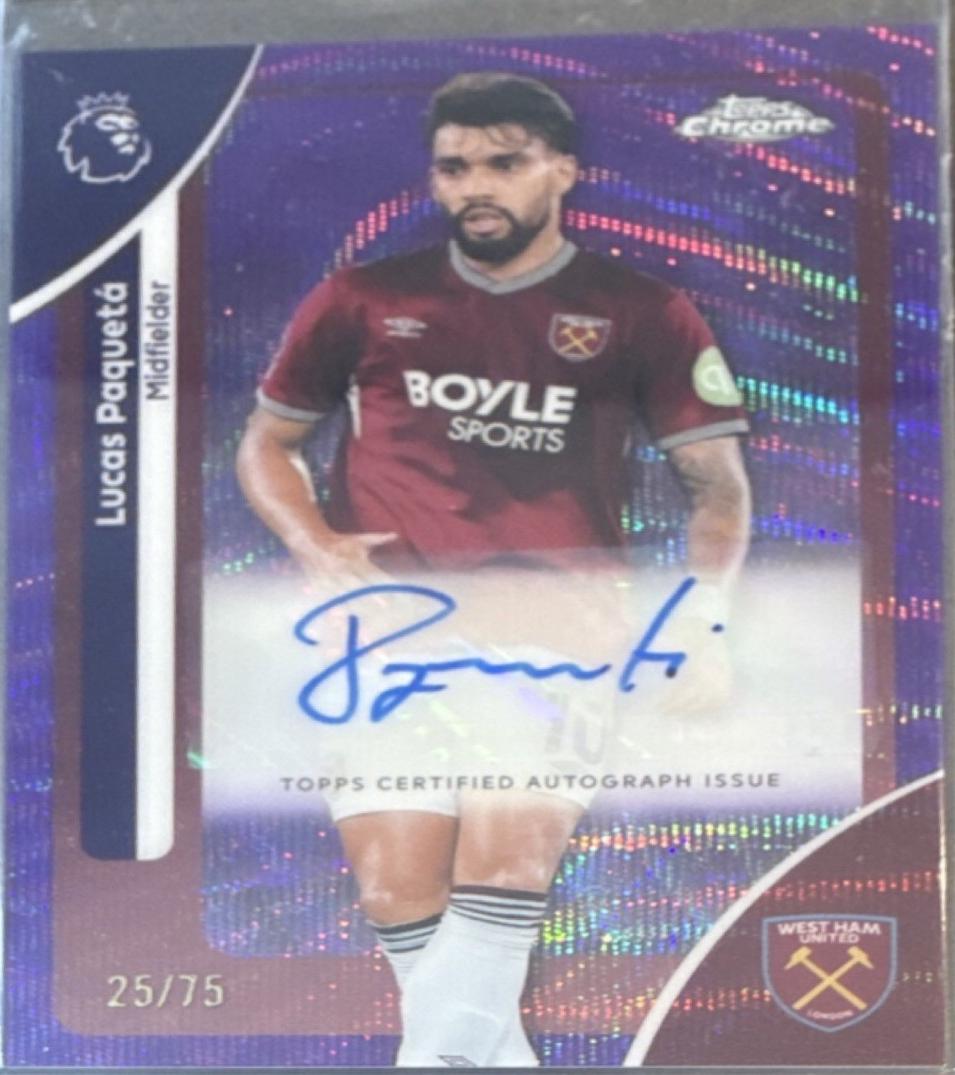 Lucas Paqueta [Purple Refractor] #CA-LP