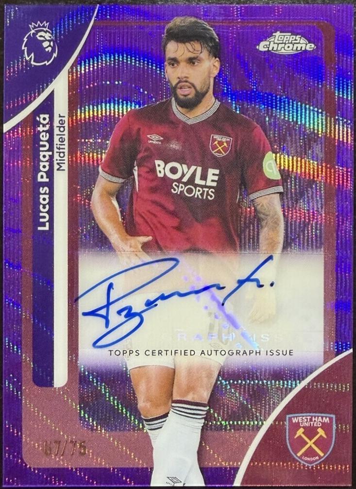 Lucas Paqueta [Purple Wave Refractor] #CA-LP