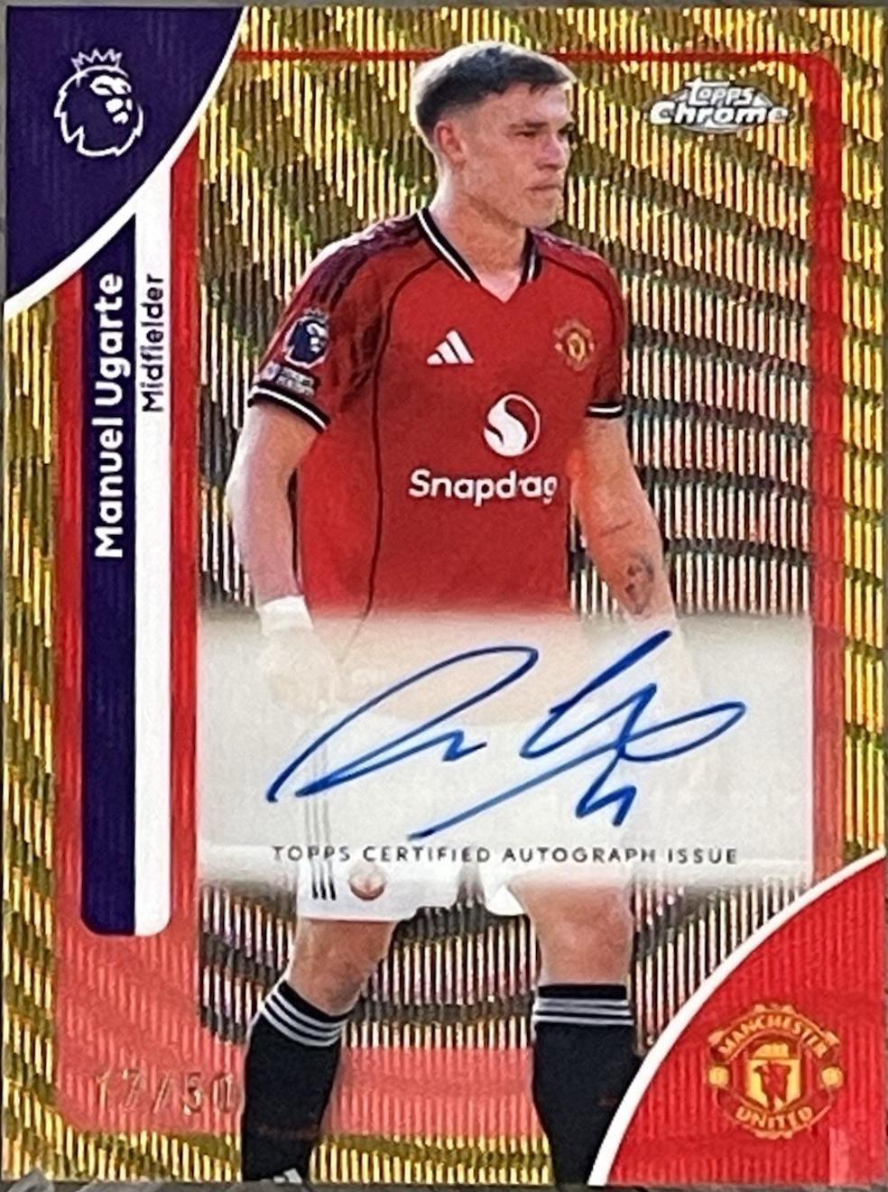 Manuel Ugarte [Gold Refractor] #CA-MU