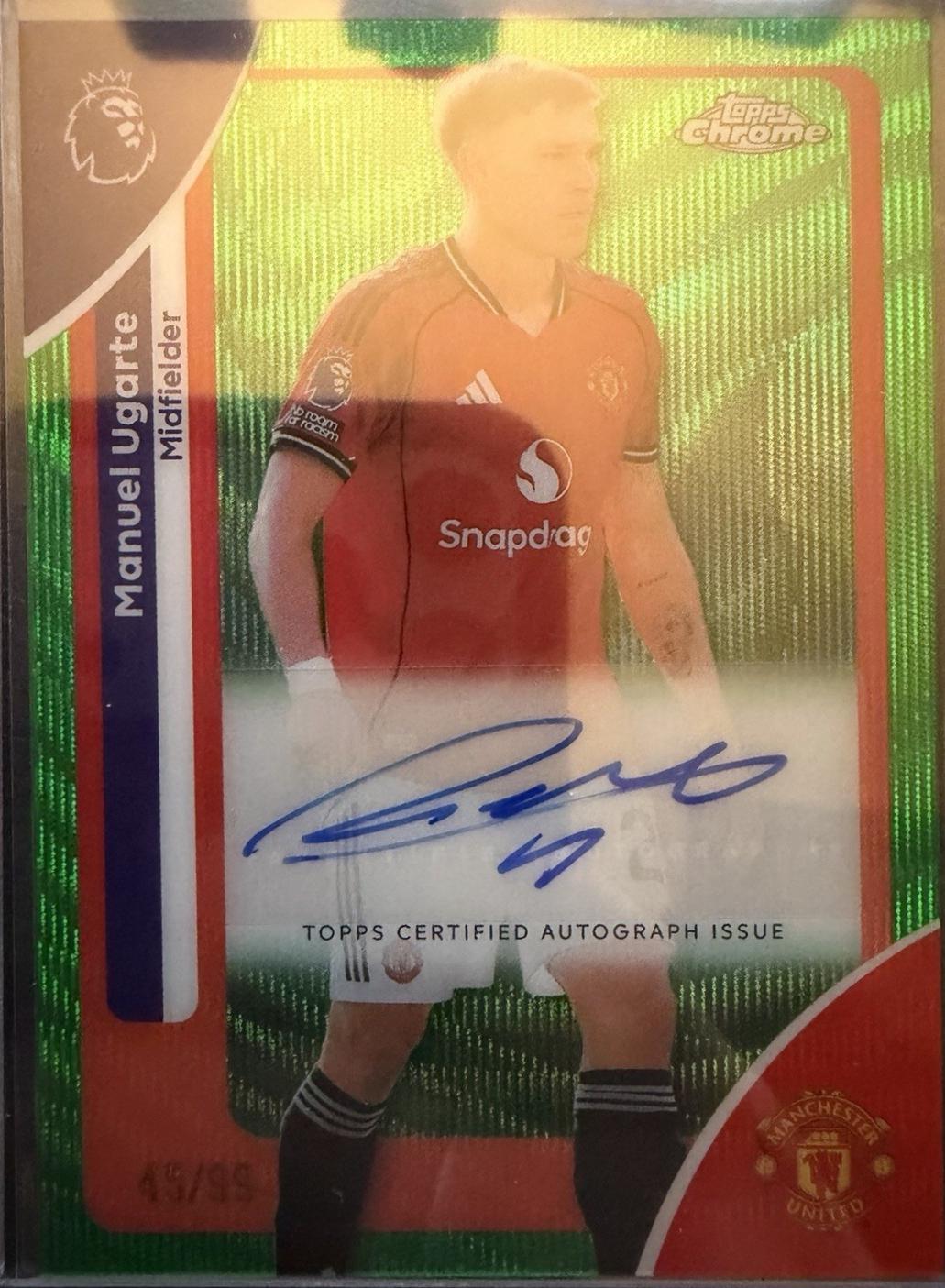 Manuel Ugarte [Green Wave Refractor] #CA-MU