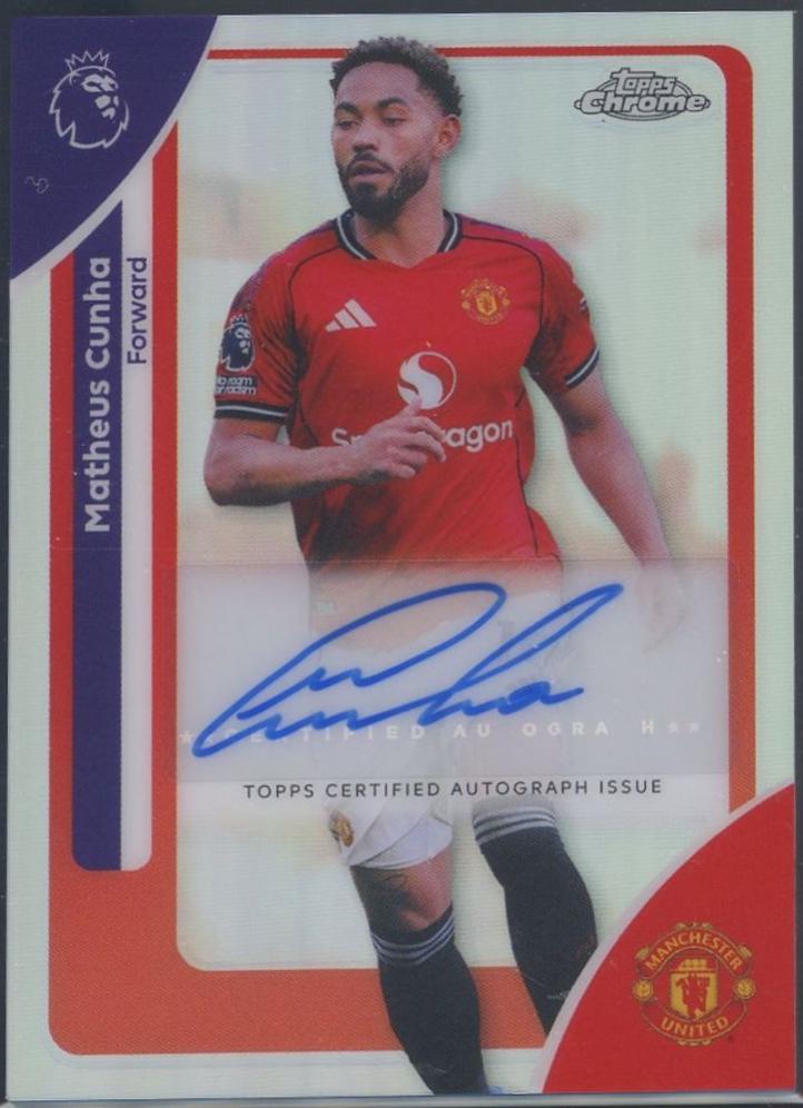 Matheus Cunha [Refractor] #CA-MC