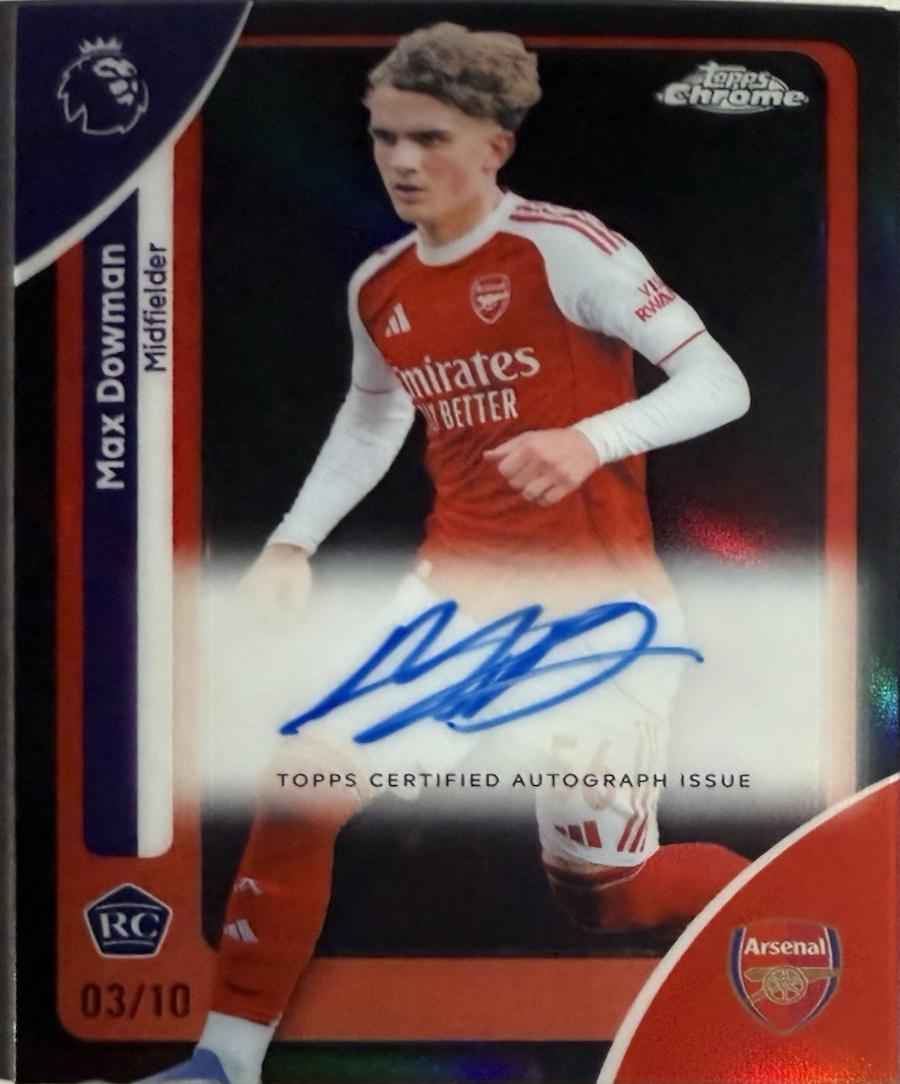 Max Dowman [Black Refractor] #CA-MD